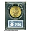 Image 2 : 1898-S $20 MS63 PCGS. Light peach and olive color