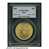 Image 1 : 1901 $20 MS63 PCGS. Ex: Bass. Original apricot an