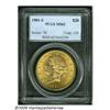 Image 1 : 1901-S $20 MS62 PCGS. Bright and lustrous, with a