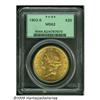Image 1 : 1903-S $20 MS62 PCGS. A crisply struck and lustro