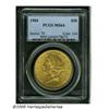 Image 1 : 1904 $20 MS64 PCGS. Brilliant yellow-gold color w