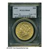 Image 1 : 1904 $20 MS64 PCGS. This double eagle possesses g
