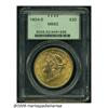 Image 1 : 1904-S $20 MS62 PCGS. A lustrous and moderately m