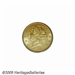 1905 $20 MS62 PCGS. Sharply struck and highly lus