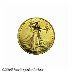 1907 $20 High Relief, Flat Rim MS64 NGC. A lovely