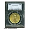 Image 3 : 1909 $20 MS63 PCGS. The 1909 had an adequate mint