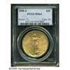 Image 1 : 1909-S $20 MS64 PCGS. Sharply struck and fully lu