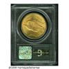 Image 2 : 1909-S $20 MS64 PCGS. The apricot-gold surfaces a