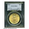 Image 1 : 1910 $20 MS64 PCGS. Brilliant and lustrous with e