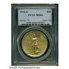 Image 1 : 1916-S $20 MS64 PCGS. This '16-S displays pebbly-