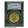 Image 1 : 1922 $20 MS64 PCGS. The design elements are well 
