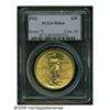 Image 1 : 1922 $20 MS64 PCGS. Lustrous surfaces display pea