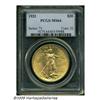 Image 1 : 1923 $20 MS64 PCGS. The 1923 becomes somewhat dif