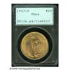 Image 1 : 1923-D $20 MS64 PCGS. Booming luster and bright p