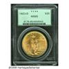 Image 1 : 1923-D $20 MS65 PCGS. A well struck Gem that has 