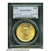 Image 1 : 1924 $20 MS65 PCGS. A brilliant Gem with exceptio