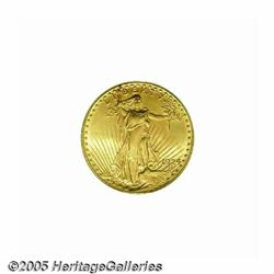 1924 $20 MS66 PCGS. Bright and highly lustrous, t