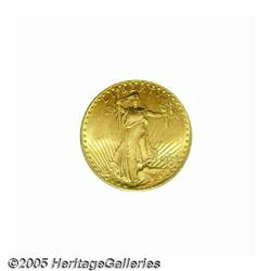 1924-D $20 MS63 PCGS. A modestly abraded represen