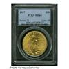 Image 1 : 1927 $20 MS64 PCGS. Sharply struck with rich mint