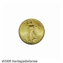 1927 $20 MS66 NGC. Sharply struck and fully lustr