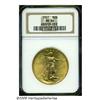 Image 3 : 1927 $20 MS66 NGC. Sharply struck and fully lustr