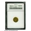 Image 1 : 1905 G$1 Lewis and Clark MS61 ANACS. This semi-pr