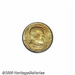 1922 G$1 Grant no Star MS66 PCGS. An attractive, 