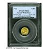 Image 3 : 1922 G$1 Grant with Star MS66 PCGS. Predominantly
