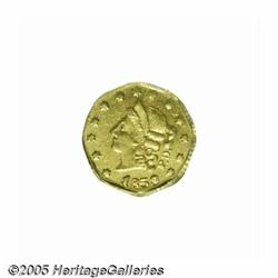 1853 50C Peacock Reverse 50 Cents, BG-302, Low R.