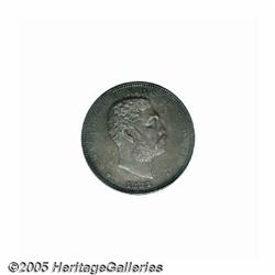 1883 S$1 Hawaii Dollar AU58 PCGS. The official na