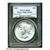 Image 1 : 1921 S$1 MS64 PCGS. A lustrous and lightly toned 