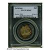 Image 3 : 1937 50C Antietam MS65 PCGS. Deeply toned with he