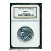 Image 1 : 1935/34-S 50C Boone MS67 NGC. The silver-white su
