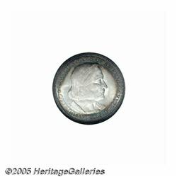 1892 50C Columbian MS67 S NGC. As the first comme