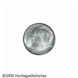 1923-S 50C Monroe MS65 PCGS. Mostly brilliant thr