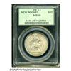 Image 1 : 1938 50C New Rochelle MS65 PCGS. Well struck with
