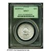 Image 1 : 1936 50C Norfolk MS67 PCGS. Fully struck and sati