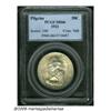 Image 1 : 1921 50C Pilgrim MS66 PCGS. The devices are well 