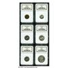 Image 1 : 1942 1C Six-Piece Proof Set PR63 to PR66 NGC. The