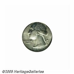 1965 25C Washington Quarter--Struck on a Dime Pla