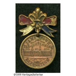 1907 Jamestown Tercentenary Medal MS60 Uncertifie