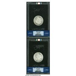 1880-CC S$1 8 Over Low 7 MS63 NGC, VAM-6, A Top 1