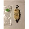 Image 1 : Large Asian Ox Bone Peacock and Sterling Silver Pendant