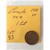 Image 1 : 1948 Canada 1 Cent in Extra Fine Grade
