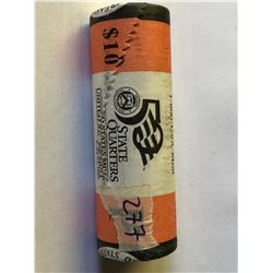10 Dollar Roll US Mint Oregon P State Quarters