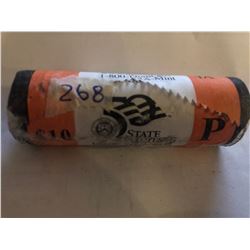 10 Dollar US Mint Roll Iowa P State Quarters