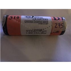 10 Dollar US Mint Roll Oregon D State Quarters