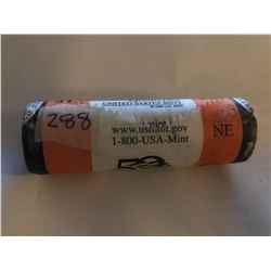 10 Dollar US Mint Roll Nebraska D State Quarters