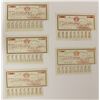 Image 1 : (5) 1861 $10 CONFEDERATE CIVIL WAR BONDS