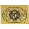 Image 2 : FIVE CENT FRACTIONAL